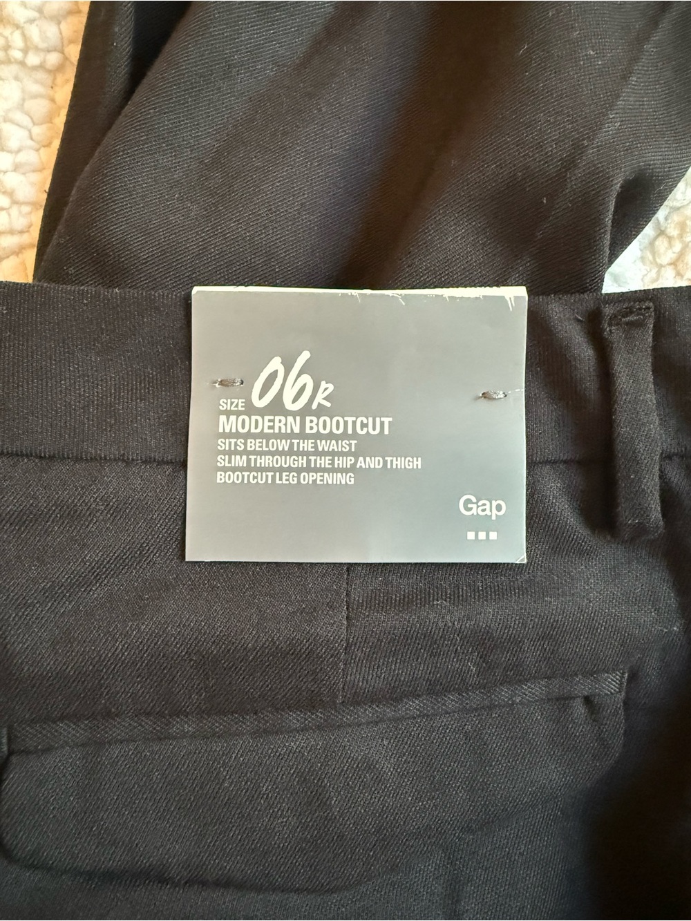 NWT Gap Modern Bootcut Pants - Picture 4 of 4